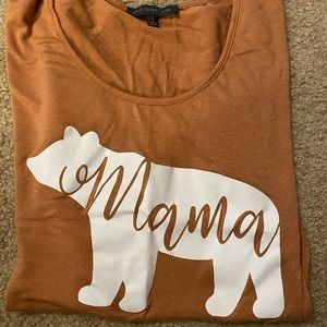 Short sleeve maternity tee